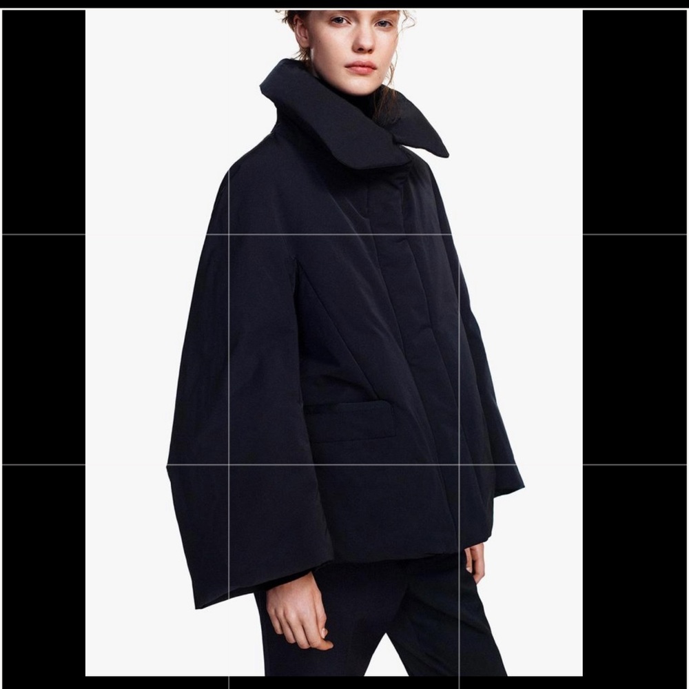 Jil SANDER x UNIQLO Collaboration +J Hybrid Down Short Coat
